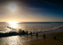 Shoreham Beach Sunset Wave